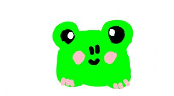 Green kitten 