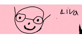 A bald man wearing glasses 