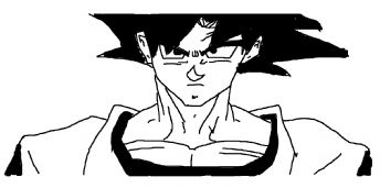 Anime character *Sun Wukong* with a resolute bust 